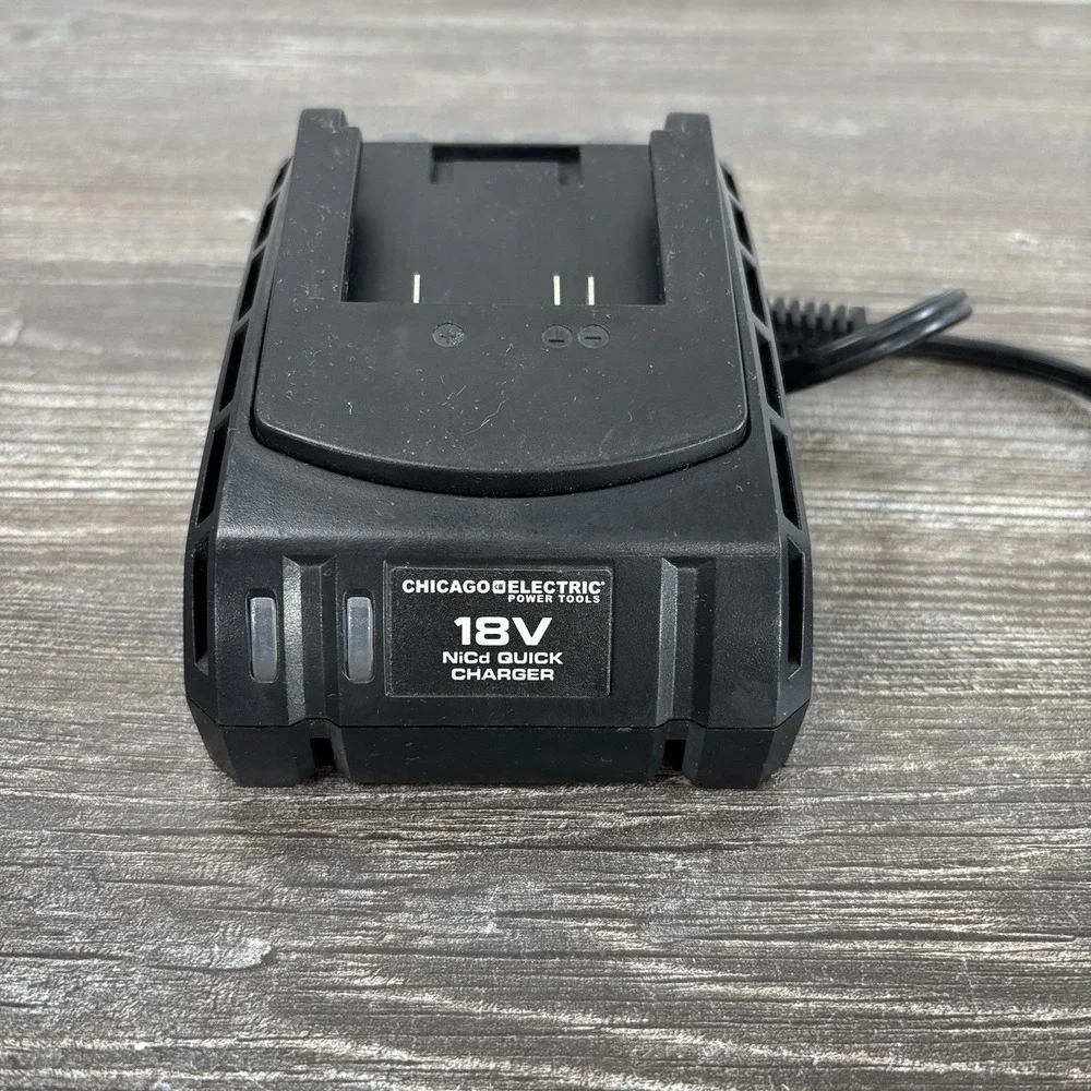 Chicago Electric 68859 18V NiCd Battery Quick Charger OEM Genuine
